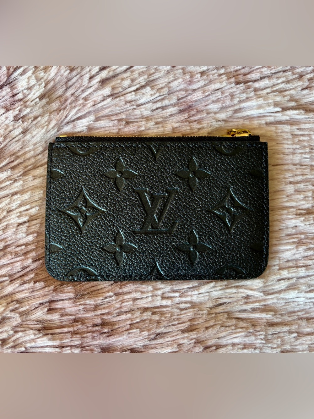 NWT Louis Vuitton Romy Card Holder Monogram Empriente Leather Black - Picture 3 of 10